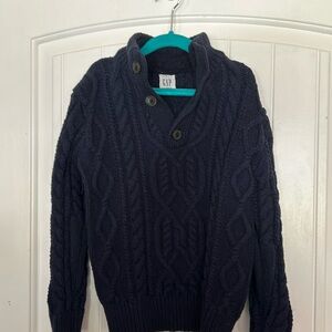Gap Kids‎ Boys Navy Cable Knit Sweater